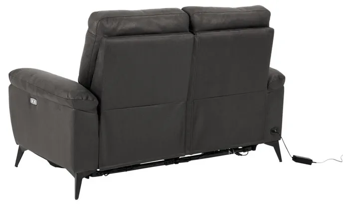 Sofa 2-osobowa RANA z funkcją relaks - szary