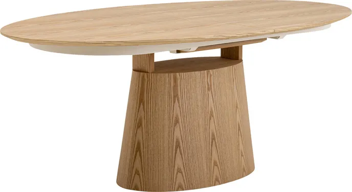 Stół rozkładany owalny BENVENUTO OAK 200/250x110 - dąb