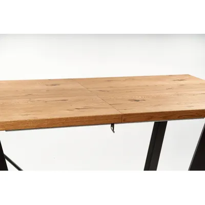 Przedłużki do stołu MASSIVE 45x90cm - komplet kolor jasny dąb/czarny