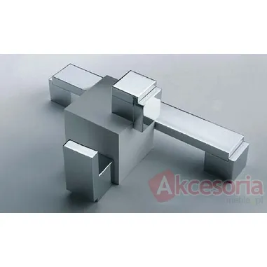 Aranżacja Wieszak Aluminiowy WP48 Czarny Połysk(W)