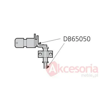 Zamek centralny do DAFR 65050-1 - czarny