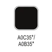 Uchwyt Aluminiowy US48 Czarny Połysk Rozstaw 256mm OSTATNI