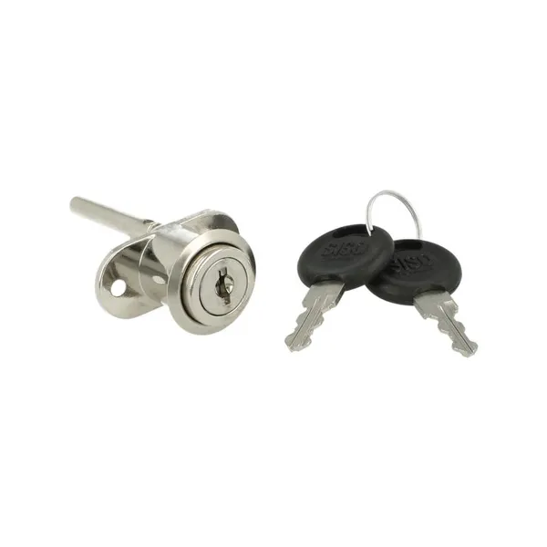 Zamek centralny przedni Siso 1018 - niklowany / fi 19 mm