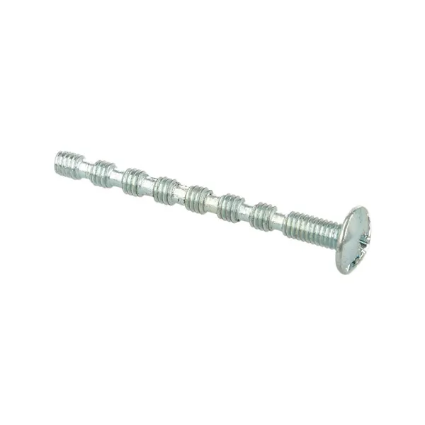 Wkręt uchwytu uniwersalny Siso M4 do przycięcia - jasny ocynk / dł. 45 mm