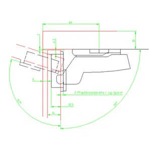 Adapter do zmniejszenia nawiercenia pod puszkę