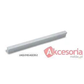 Uchwyt Aluminiowy UA02 128 mm chrom połysk