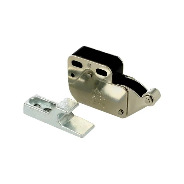 Zatrzask Siso MINI LATCH - ZnAl/rolka stalowa