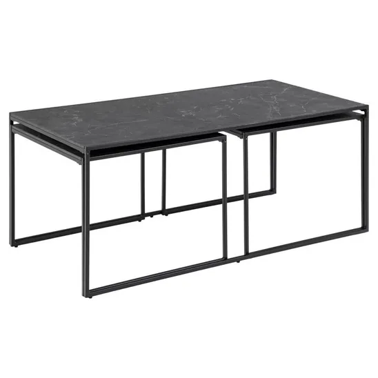 Stolik kawowy INFINITY 120x60 - czarny