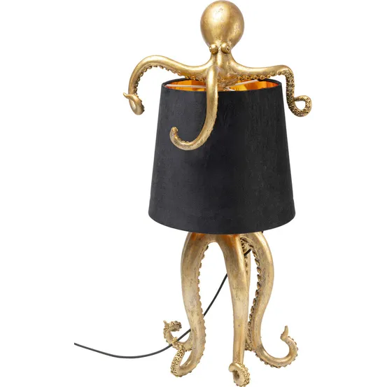 Lampa stołowa OCTOPUS - złoty/czarny