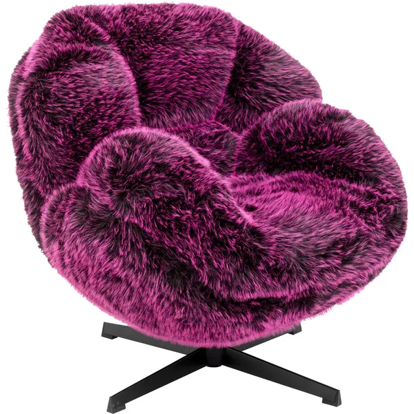 Fotel obrotowy CUTIE PURPLE - fioletowy