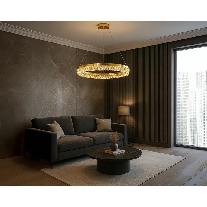 MOOSEE Lampa wisząca SAVOY 80 - złoty