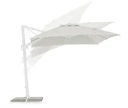 Parasol do ogrodu EDEN WHITE 3x3