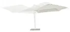 Parasol do ogrodu EDEN WHITE 3x4