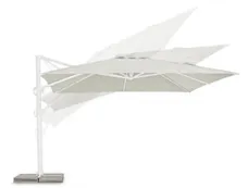 Parasol do ogrodu EDEN WHITE 4x4