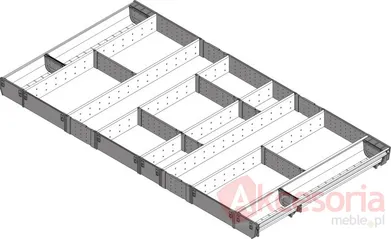 rys.tech. ORGA-LINE Wkład Uniwersalny Do Tandembox głęb.60cm/szer.120cm