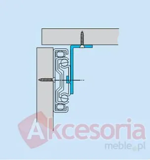 Prowadnica kulkowa 3832HDSC 30cm 45kg Samodomyk wys100% Accuride