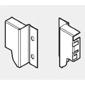 Uchwyt Z30M Narożnej Ścianki Tylnej TANDEMBOX SPACE CORNER Szary