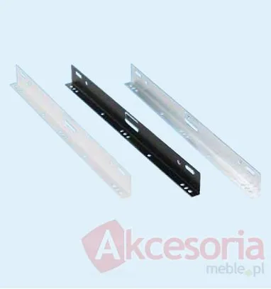 Kątownik Do Montażu Prowadnic Od Spodu 633xx Dł.35cm CZARNY