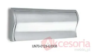 Uchwyt UN70 Uchwyt ZnAl UN70 Chrom Satynowy Rozstaw 128mm