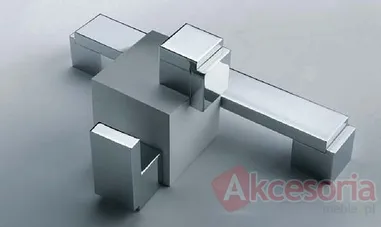 Aranżacja Wieszak Aluminiowy WP48 Czarny Mat Z Przetarciami(W)