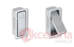 Kołatka 1597 z Kolekcji Nara Aluminium Proszkowane