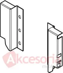 Tandembox plus K - uchwyt PRAWY ścianki tylnej K-wys.115mm Szare