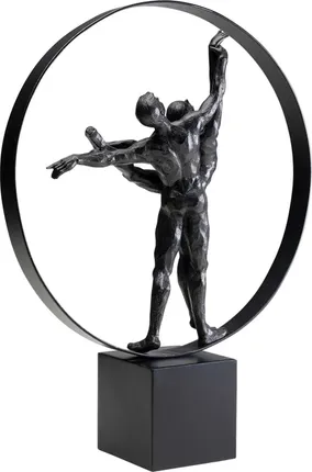 Figurka dekoracyjna DANCERS CIRCLE 45 - czarny