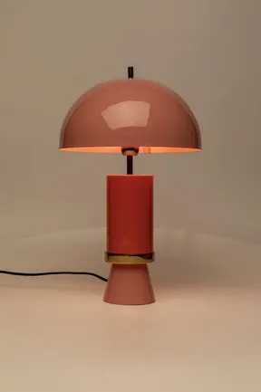 Lampa stołowa JOSY - różowy/pomarańczowy