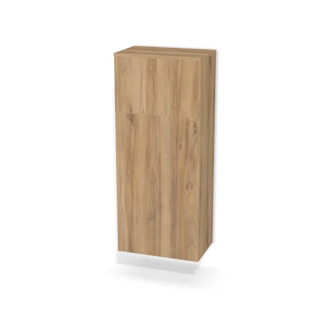 Front: Orzech Pacific naturalny (H3700, ST10) Usłojenie Pionowe, Korpus: Orzech Pacific naturalny (H3700, ST10), Usłojenie frontu: Pionowe, Materiał pleców: Plecy z płyty HDF 3 mm (biała), Szerokość: 62 cm, Wysokość: 146 cm, Głębokość: 36 cm, Głębokość z frontem: 37,8 cm, Wysokość części z dolnym frontem: 105 cm, Drzwi: 2 fronty - lewy i prawy, Liczba półek na górze: Bez półek, Liczba półek na dole: Bez półek, System domyku: Otwieranie naciskiem (Tip-On), Zawieszki: Zawieszki Blum (Premium Blum), Zawiasy: Blum ClipTop 110 bez sprężyny (Premium), Uchwyty: Brak uchwytów i brak nawiertów (Brak uchwytów), Obrzeże korpusu: 0,8 mm, Obrzeże frontu: 0,8 mm, Wycięcie HDF: Bez wycięcia