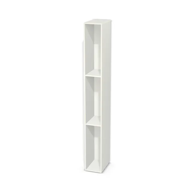 Korpus: W962 SM, Materiał pleców: Plecy z płyty jak korpus, Szerokość: 30 cm, Wysokość: 250 cm, Głębokość: 45 cm, Liczba półek: 2 półki, Rozmieszczenie półek: Własne ustawienie, Typ podstawy: Brak (tylko ślizgacze), Podpórki półek: Podpórki Kuadro z zabezpieczeniem (typ 2) (Premium / z zabezp.), Obrzeże korpusu: 