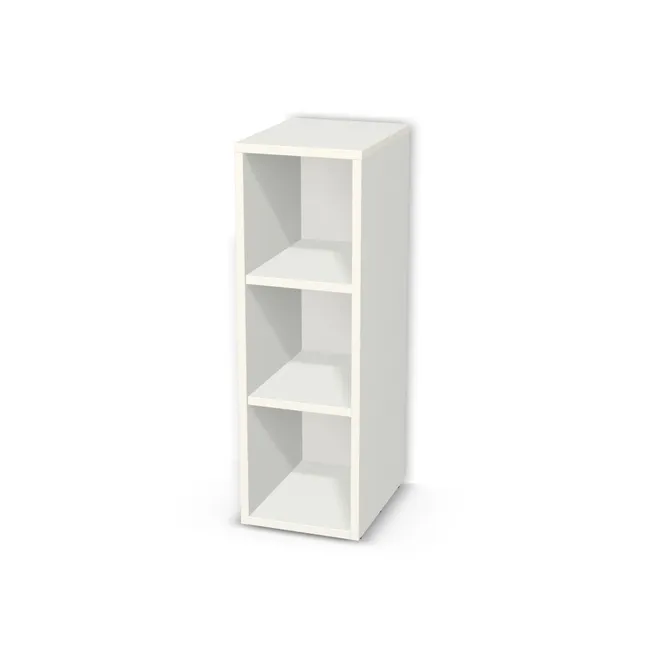 Korpus: W962 SM, Materiał pleców: Plecy z płyty HDF 3 mm (biała), Szerokość: 26 cm, Wysokość: 80 cm, Głębokość: 33 cm, Liczba półek: 2 półki, Rozmieszczenie półek: Rozmieszczenie symetryczne półek, Typ podstawy: Brak (tylko ślizgacze), Podpórki półek: Podpórki półki fi 5 mm (Basic / ruchome), Obrzeże korpusu: 