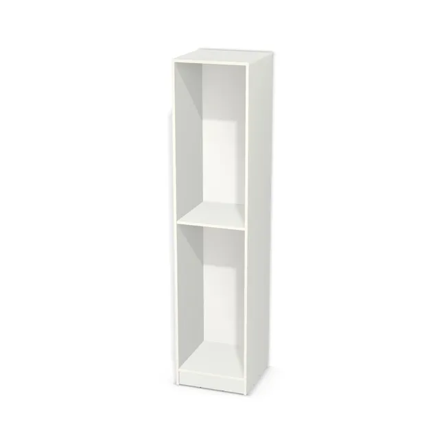 Korpus: W962 SM, Materiał pleców: Plecy z płyty HDF 3 mm (biała), Szerokość: 50 cm, Wysokość: 210 cm, Wysokość z cokołem: 220 cm, Głębokość: 50 cm, Liczba półek: 1 półka, Rozmieszczenie półek: Rozmieszczenie symetryczne półek, Typ podstawy: Cokół 10 cm, Podpórki półek: Podpórki półki fi 5 mm (Basic / ruchome), Obrzeże korpusu: 