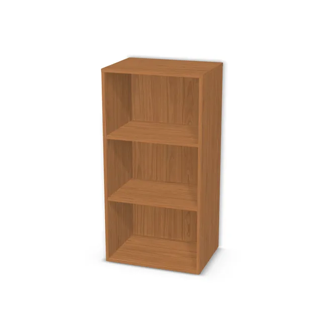 Korpus: Wiśnia Locarno (H1636, ST12), Materiał pleców: Plecy z płyty jak korpus, Szerokość: 55 cm, Wysokość: 109 cm, Głębokość: 40 cm, Liczba półek: 2 półki, Rozmieszczenie półek: Rozmieszczenie symetryczne półek, Typ podstawy: Brak (tylko ślizgacze), Podpórki półek: Podpórki półki fi 5 mm (Basic / ruchome), Obrzeże korpusu: 0,8 mm