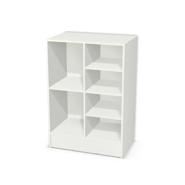 Korpus: W962 SM, Przednie krawędzie: Domyślne (w kolorze korpusu) (W962, SM), Materiał pleców: Plecy z płyty jak korpus, Szerokość: 80 cm, Wysokość: 100 cm, Wysokość z cokołem: 115 cm, Głębokość: 50 cm, Głębokość z frontem: 51,8 cm, Szerokość: 40 cm, Liczba półek po lewej: 1 półka, Liczba półek po prawej: 3 półki, Rozmieszczenie półek: Rozmieszczenie symetryczne półek, Typ podstawy: Cokół 15 cm, Podpórki półek: Podpórki półki fi 5 mm (Basic / ruchome), Obrzeże korpusu: , Obrzeże frontu: 2,0 mm, Rozmieszczenie uchwytów: Pionowo (środek frontu, bok 50 mm)