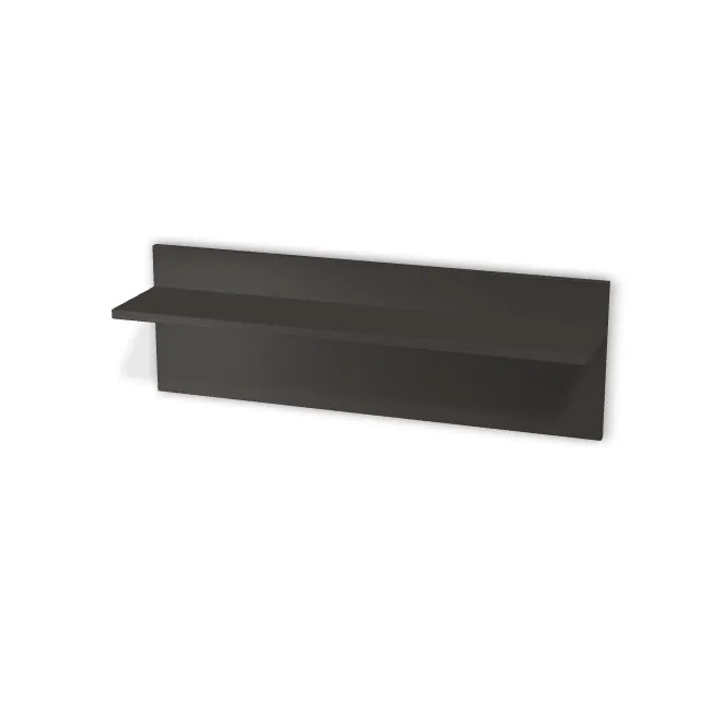 Półka: Czerń aksamitna (U899, ST9), Tył: Czerń aksamitna (U899, ST9, 18mm), Szerokość: 90 cm, Wysokość: 30 cm, Głębokość: 20 cm, Pozycja półki: 20 cm, Obrzeże półki: 0,8 mm, Obrzeże tyłu: 0,8 mm