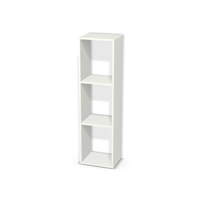 Korpus: W962 SM, Przednie i tylne krawędzie: Domyślne (w kolorze korpusu) (W908, SM), Szerokość: 37 cm, Wysokość: 135 cm, Głębokość: 30 cm, Liczba rzędów: 3 rzędy, Liczba kolumn: 1 kolumna, Typ podstawy: Brak, Obrzeże korpusu: 