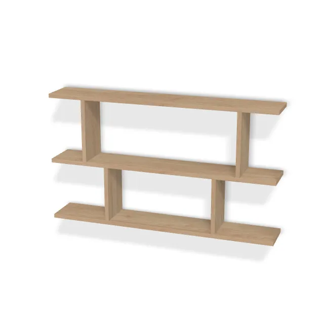 Korpus: Dąb Kendal naturalny (H3170, ST12), Szerokość: 100 cm, Wysokość: 57 cm, Głębokość: 16 cm, Szerokość zewn. części górnej: 70 cm, Szerokość zewn. części dolnej: 50 cm, Pozycja przegrody poziomej: 27 cm, Obrzeże korpusu: 0,8 mm