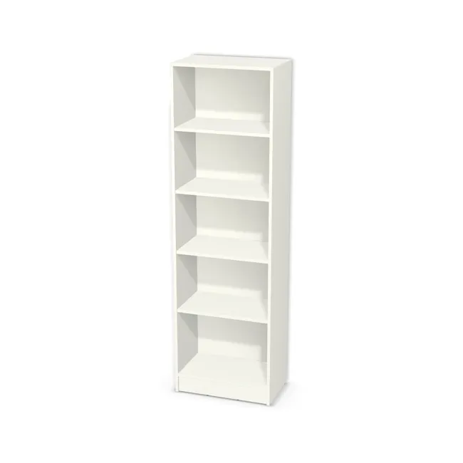 Korpus: Biały premium (W1000, ST9), Materiał pleców: Plecy z płyty jak korpus, Szerokość: 60 cm, Wysokość: 190 cm, Wysokość z cokołem: 200 cm, Głębokość: 36 cm, Liczba półek: 4 półki, Rozmieszczenie półek: Własne ustawienie, Typ podstawy: Cokół 10 cm, Podpórki półek: Podpórki półki fi 5 mm (Basic / ruchome), Obrzeże korpusu: 0,8 mm, Rodzaj: Zabudowa szeregowa