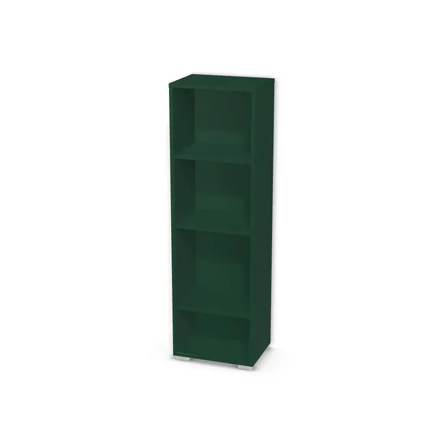 Korpus: U606 ST9, Materiał pleców: Plecy z płyty jak korpus, Szerokość: 40 cm, Wysokość: 130 cm, Wysokość z nóżkami: 132 cm, Głębokość: 29 cm, Liczba półek: 3 półki, Rozmieszczenie półek: Własne ustawienie, Typ podstawy: Nóżki (wg wyboru), Nóżki: Stopka K041 - tworzywo - chrom wys 2 cm (Stopka chrom 2cm), Podpórki półek: Podpórki półki fi 5 mm (Basic / ruchome), Obrzeże korpusu: 