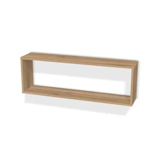 Korpus: Orzech Pacific naturalny (H3700, ST10), Szerokość: 108 cm, Wysokość: 36 cm, Głębokość: 22 cm, Obrzeże korpusu: 0,8 mm