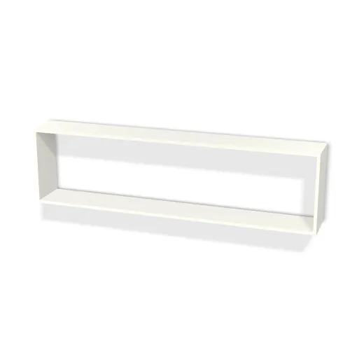 Korpus: Biały premium (W1000, ST9), Szerokość: 166 cm, Wysokość: 45 cm, Głębokość: 23 cm, Obrzeże korpusu: 0,8 mm