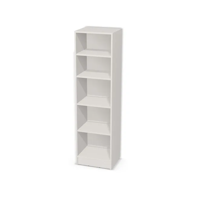 Korpus: Szary jedwabisty (U707, ST9), Materiał pleców: Plecy z płyty jak korpus, Szerokość: 47 cm, Wysokość: 160 cm, Wysokość z cokołem: 170 cm, Głębokość: 38 cm, Liczba półek: 4 półki, Rozmieszczenie półek: Własne ustawienie, Typ podstawy: Cokół 10 cm, Podpórki półek: Podpórki Kuadro z zabezpieczeniem (typ 2) (Premium / z zabezp.), Obrzeże korpusu: 0,8 mm