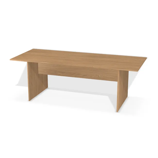 Korpus: Dąb Casella naturalny (H1385, ST40, 18 mm), Materiał blendy: Blenda z płyty jak korpus, Wybrane obrzeże: Obrzeże w innym kolorze (H1385, ST40), Szerokość: 220 cm, Wysokość: 74 cm, Głębokość: 90 cm, Wys. środkowej blendy: 35 cm, Wysunięcie blatu po lewej: 30 cm, Wysunięcie blatu po prawej: 30 cm, Wysunięcie blatu z przodu: 5 cm, Wysunięcie blatu z tyłu: 5 cm, Przepusty: Brak, Obrzeże: 2,0 mm