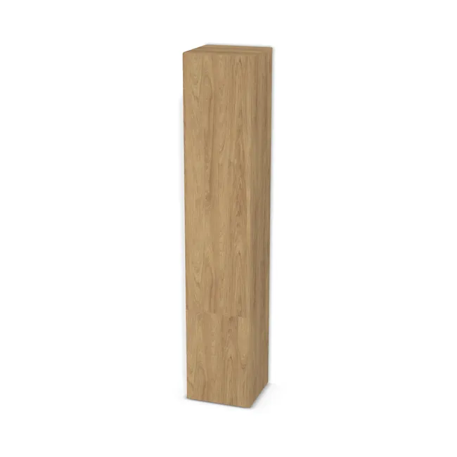 Front: Hikora naturalna (H3730, ST10) Usłojenie Pionowe, Korpus: Hikora naturalna (H3730, ST10), Usłojenie frontu: Pionowe, Materiał pleców: Plecy z płyty HDF 3 mm (biała), Szerokość: 48 cm, Wysokość: 249,7 cm, Głębokość: 43,8 cm, Głębokość z frontem: 45,6 cm, Wys. pasa dolnego: 70 cm, Drzwi: 2 fronty - otwierane w prawo, Liczba półek na górze: 4 półki, Liczba półek na dole: 1 półka, Rozmieszczenie półek: Rozmieszczenie symetryczne półek, Typ podstawy: Brak (tylko ślizgacze), System domyku: Otwieranie naciskiem (Tip-On), Zawiasy: Blum ClipTop 110 bez sprężyny (Premium), Uchwyty: Brak uchwytów i brak nawiertów (Brak uchwytów), Podpórki półek: Podpórki Kuadro z zabezpieczeniem (typ 2) (Premium / z zabezp.), Obrzeże korpusu: 0,8 mm, Obrzeże frontu: 0,8 mm
