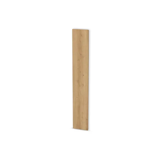 Front: Dąb dziki naturalny (H1318, ST10) Usłojenie Pionowe, Usłojenie frontu: Pionowe, Szerokość: 20,5 cm, Wysokość: 130 cm, Obrzeże blendy: 2,0 mm