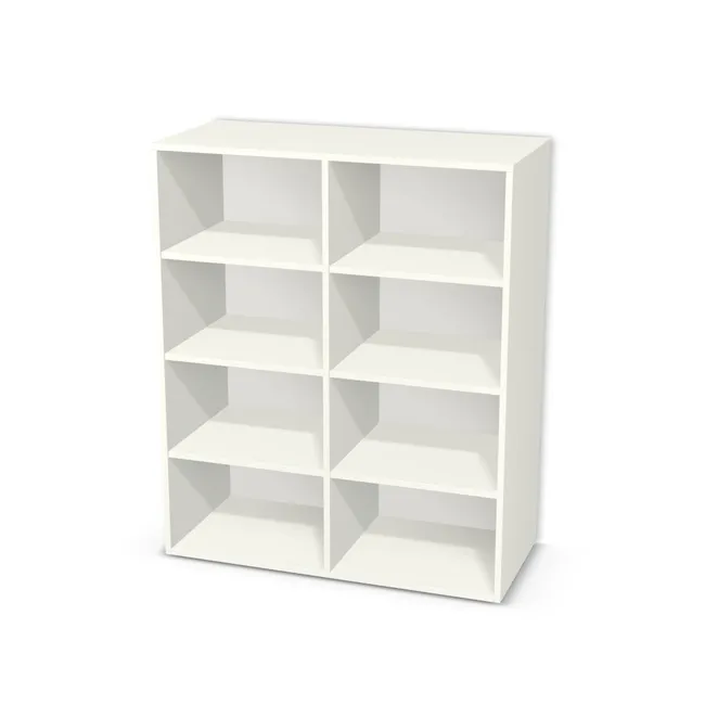 Korpus: Biały premium (W1000, ST9), Przednie krawędzie: Domyślne (w kolorze korpusu) (W1000, ST9), Materiał pleców: Plecy z płyty HDF 3 mm (biała), Szerokość: 100 cm, Wysokość: 120 cm, Głębokość: 44 cm, Głębokość z frontem: 45,8 cm, Szerokość: 50 cm, Liczba półek po lewej: 3 półki, Liczba półek po prawej: 3 półki, Rozmieszczenie półek: Rozmieszczenie symetryczne półek, Typ podstawy: Brak (tylko ślizgacze), Podpórki półek: Podpórki półki fi 5 mm (Basic / ruchome), Obrzeże korpusu: 0,8 mm, Obrzeże frontu: 2,0 mm, Rozmieszczenie uchwytów: Pionowo (środek frontu, bok 50 mm)