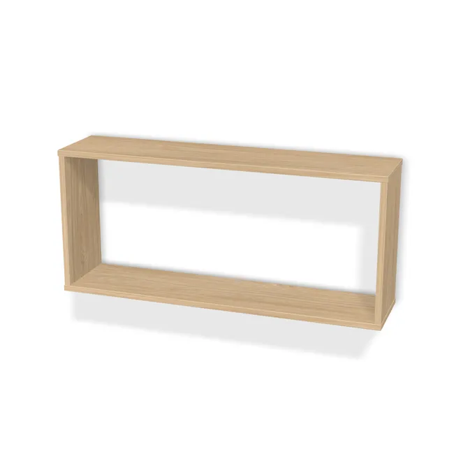 Korpus: Dąb Casella naturalny jasny (H1367, ST40), Szerokość: 100 cm, Wysokość: 45 cm, Głębokość: 23 cm, Obrzeże korpusu: 2,0 mm