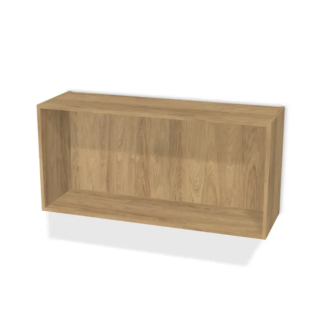Korpus: Hikora naturalna (H3730, ST10), Przednie krawędzie: Domyślne (w kolorze korpusu) (H3730, ST10), Usłojenie pleców: Pionowe, Materiał pleców: Plecy z płyty jak korpus, Bok szafki lewy: Domyślne (w kolorze korpusu) (H3730, ST10), Bok szafki prawy: Domyślne (w kolorze korpusu) (H3730, ST10), Szerokość: 120 cm, Wysokość: 57,5 cm, Głębokość: 37,1 cm, Liczba półek: Bez półek, Zawieszki: Zawieszki Camar (plecy 18 mm) (Optimum Camar), Nawierty korpusu: Pod kołki i konfirmaty, Obrzeże korpusu: 0,8 mm, Szyny pod zawieszki: Bez szyn