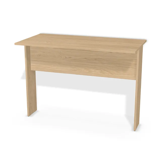 Korpus: Dąb Casella naturalny jasny (H1367, ST40, 18 mm), Materiał blendy: Blenda z płyty jak korpus, Wybrane obrzeże: Domyślne (w kolorze płyty), Szerokość: 120 cm, Wysokość: 85 cm, Głębokość: 60 cm, Wys. środkowej blendy: 35 cm, Wysunięcie blatu po lewej: 0 cm, Wysunięcie blatu po prawej: 0 cm, Wysunięcie blatu z przodu: 20 cm, Wysunięcie blatu z tyłu: 20 cm, Przepusty: Brak, Obrzeże korpusu: 0,8 mm