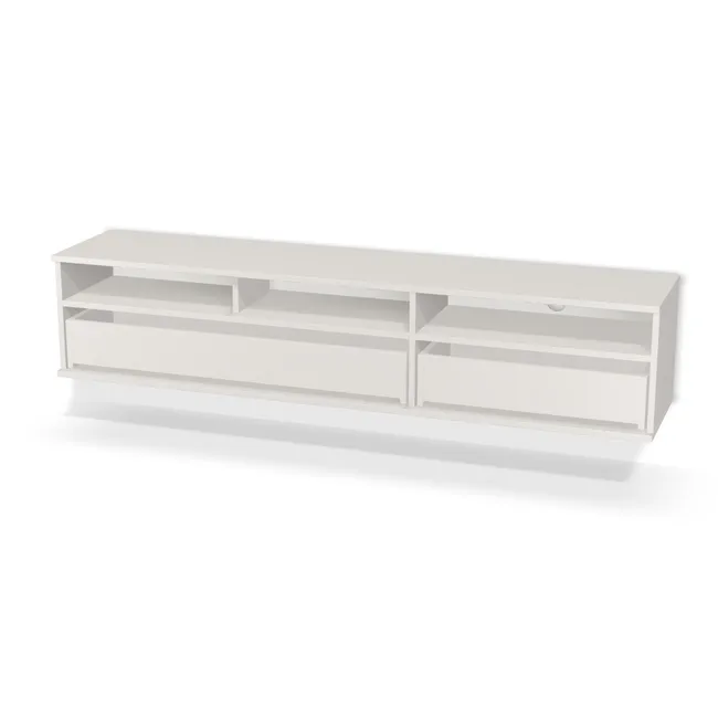Korpus: Szary jedwabisty (U707, ST9), Materiał pleców: Plecy z płyty HDF 3 mm (biała), Szerokość: 180 cm, Wysokość: 37,6 cm, Głębokość: 35 cm, Głęb. całkowita: 37 cm, Szer. części prawej: 68,3 cm, Wys. na szuflady: 19,8 cm, Front szuflady: Bez frontu szuflady, Liczba szuflad w lewej części: 1 szuflada po lewej, Liczba szuflad w prawej części: 1 szuflada po prawej, System domyku: Otwieranie uchwytem (+Hamulec Blumotion), Przepust kablowy: Przepust po prawej, Prowadnice szuflad: Blum Tandem (Optimum Blum), Zawieszki: Zawieszki Wurth (Premium Wurth), Uchwyty szuflad: Brak uchwytów i brak nawiertów (Brak uchwytów), Obrzeże korpusu: 0,8 mm